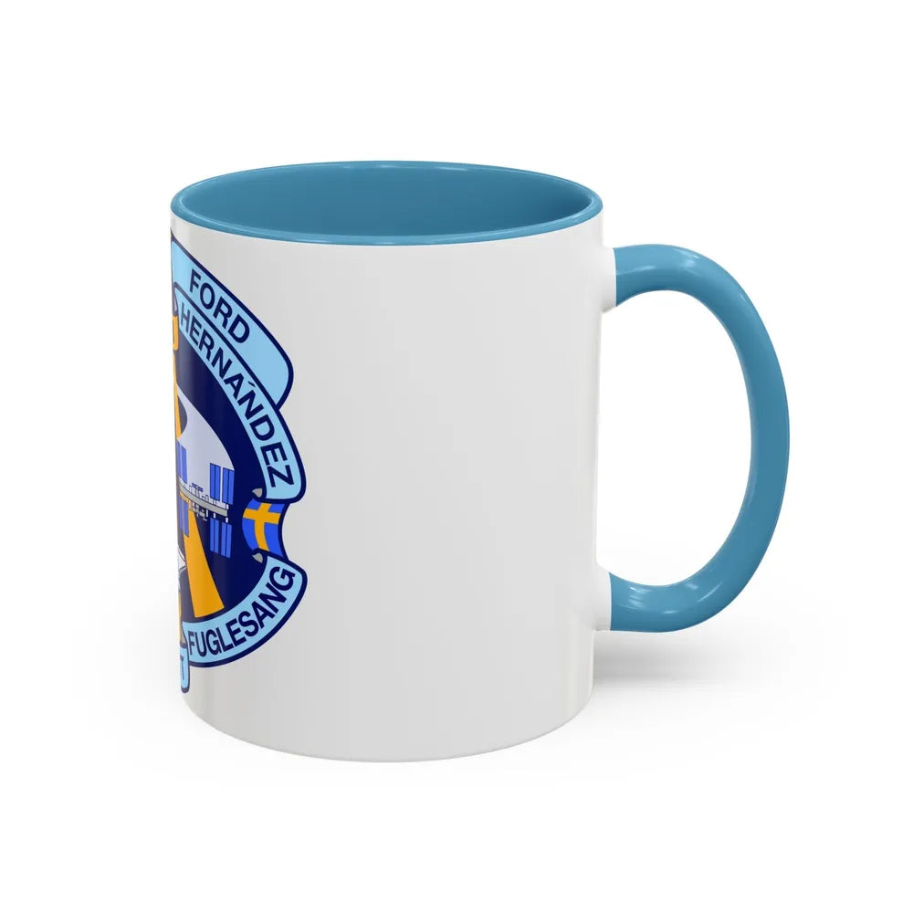 STS 128 (NASA) Accent Coffee Mug-Go Mug Yourself