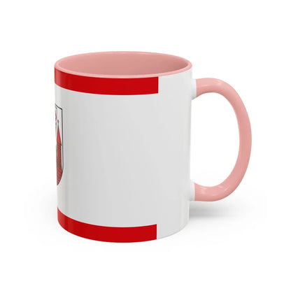 Flag of Cottbus Germany - Accent Coffee Mug-Go Mug Yourself