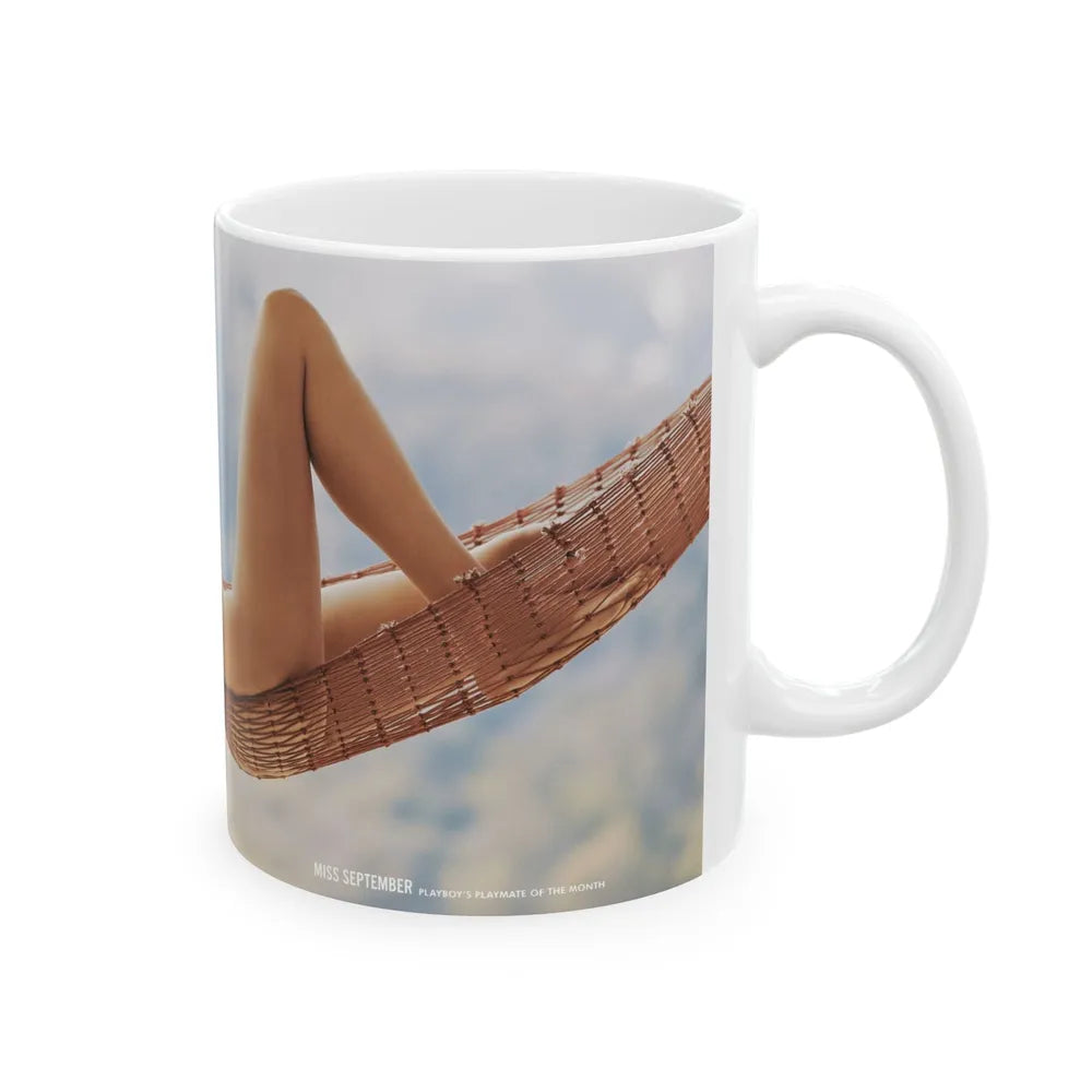 Victoria Vetri #01 - Nude ''Playboy Centerfold Gate''2 (Vintage Female Icon) White Coffee Mug-Go Mug Yourself