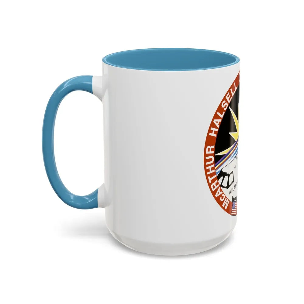 STS 74 (NASA) Accent Coffee Mug-Go Mug Yourself