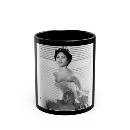 Dorothy Dandridge #71 (Vintage Female Icon) Black Coffee Mug-11oz-Go Mug Yourself