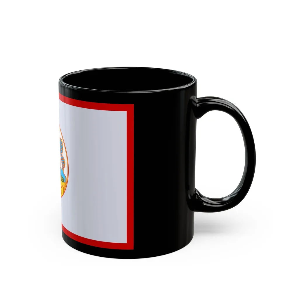 Flag of Mokdahan Province Thailand - Black Coffee Mug-Go Mug Yourself