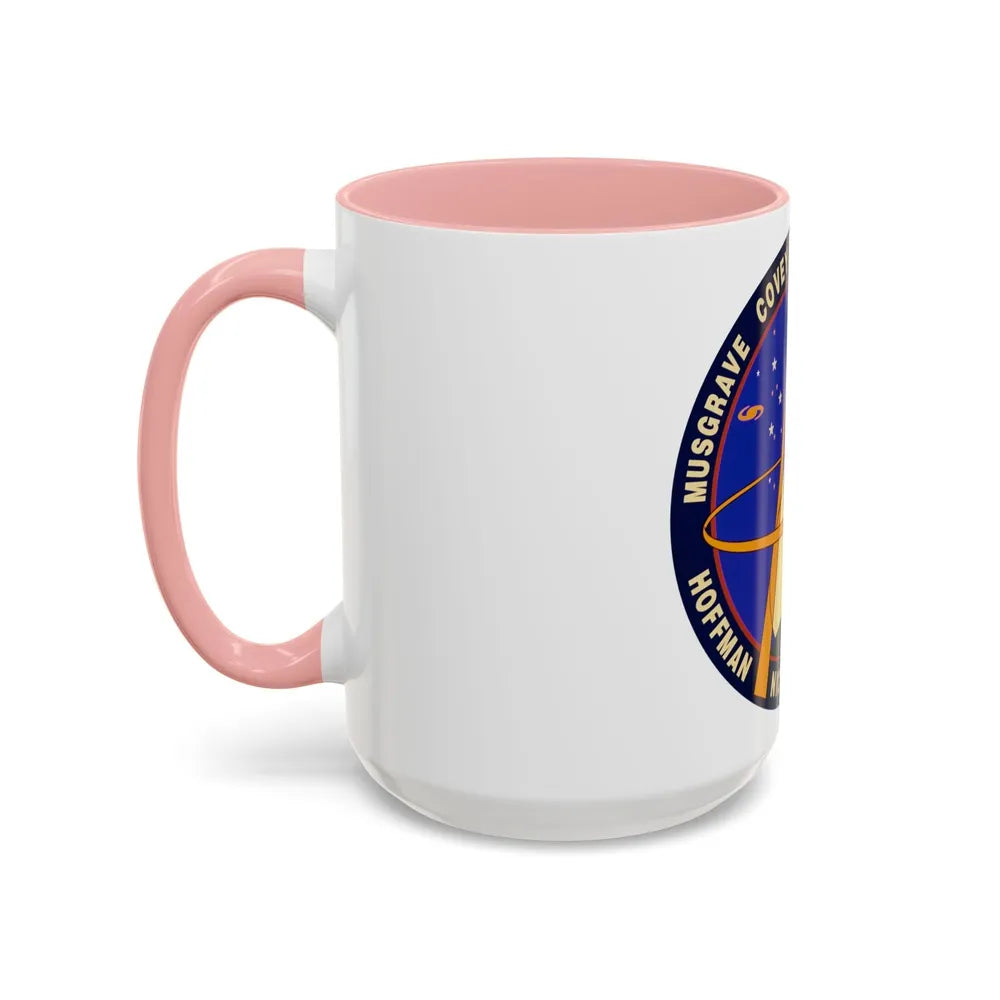 STS 61 (NASA) Accent Coffee Mug-Go Mug Yourself