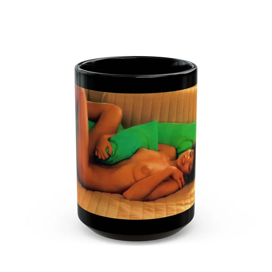 Ola Ray #102 (Vintage Female Icon) Black Coffee Mug-15oz-Go Mug Yourself