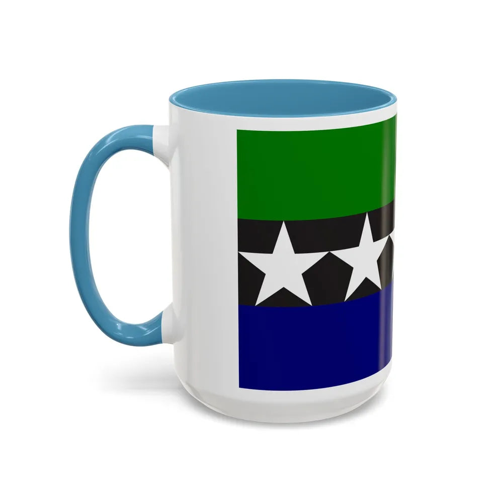 Flag of Aimeliik Palau - Accent Coffee Mug-Go Mug Yourself