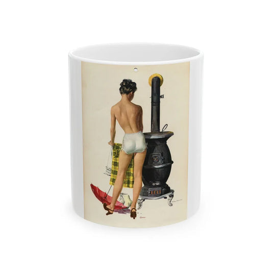 Esquire P24 Nov - White Coffee Mug-11oz-Go Mug Yourself