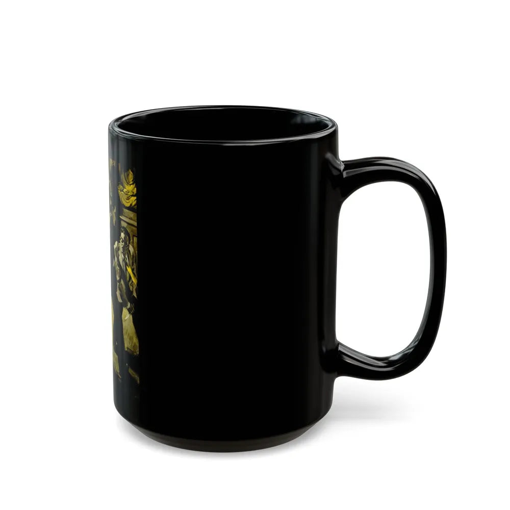 Bright Danger (1), Liberty magazine, September 18, 1937 - Black Coffee Mug-Go Mug Yourself