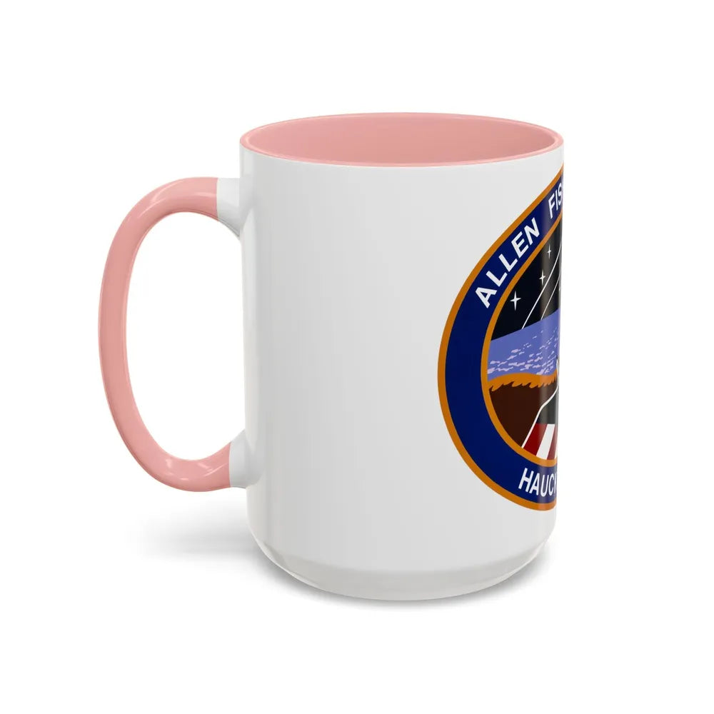 STS 51 a (NASA) Accent Coffee Mug-Go Mug Yourself