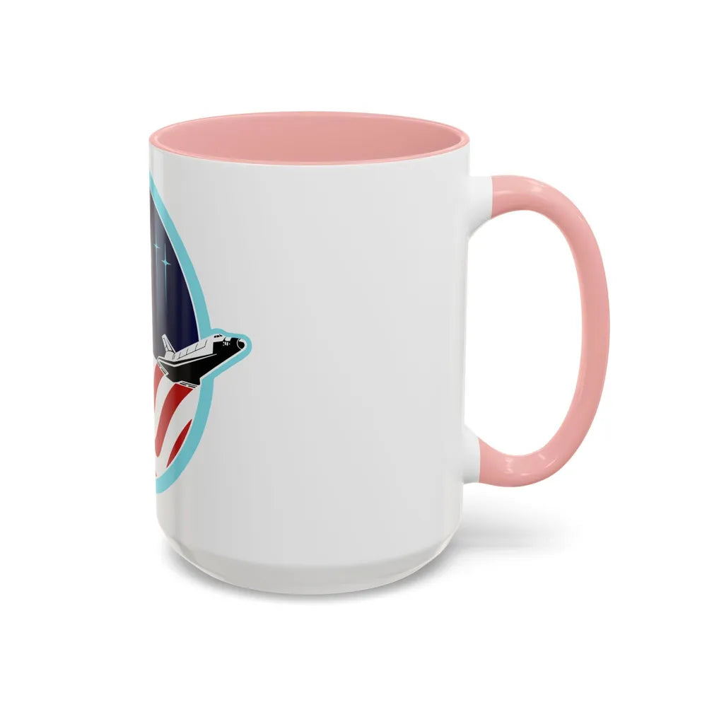 STS 2 (NASA) Accent Coffee Mug-Go Mug Yourself