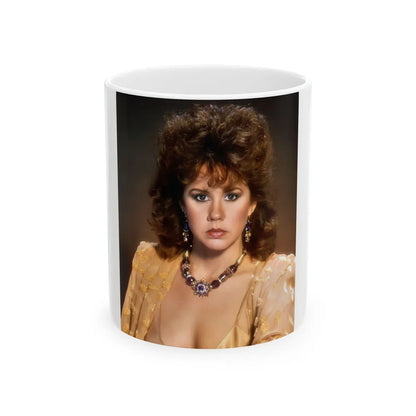 Linda Blair #274 (Vintage Female Icon) White Coffee Mug-11oz-Go Mug Yourself