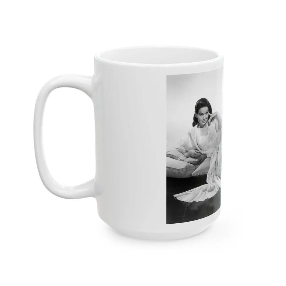 Kathryn Grant #139 (Vintage Female Icon) White Coffee Mug-Go Mug Yourself