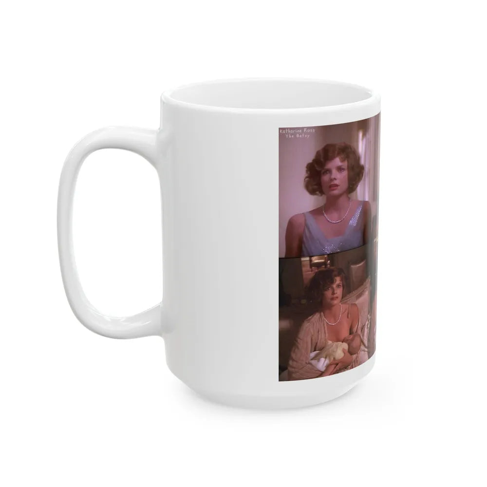 Katharine Ross #28 - (Vintage Female Icon) White Coffee Mug-Go Mug Yourself