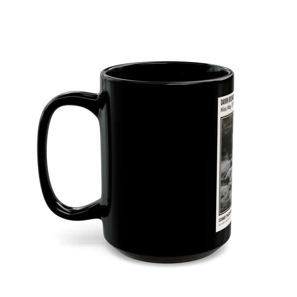 Dawn Richard #108 - Dawn on 2.5x3.5 Playboy Collector Card (Vintage Female Icon) Black Coffee Mug-Go Mug Yourself