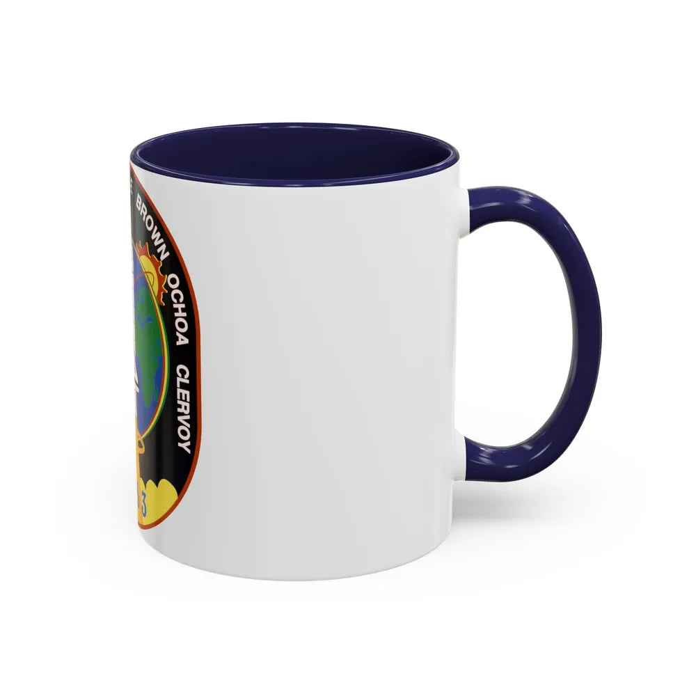 STS 66 (NASA) Accent Coffee Mug-Go Mug Yourself