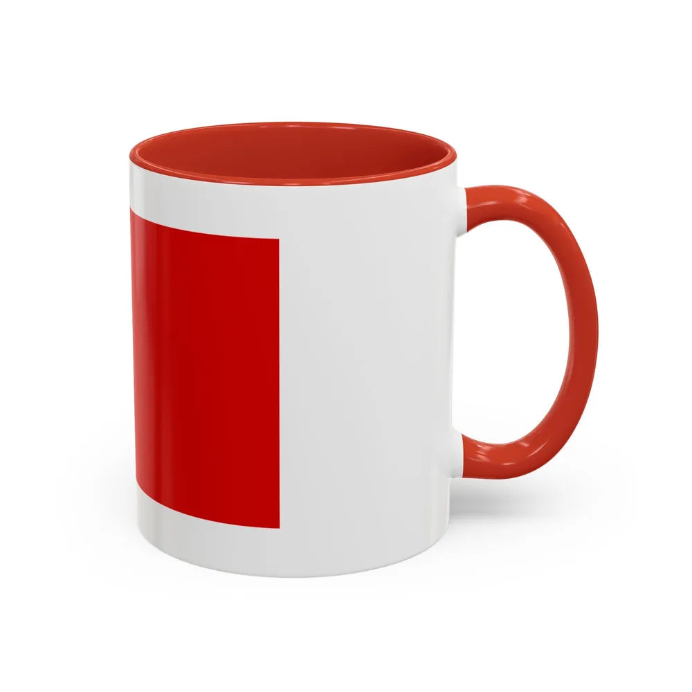 Flag of Chieti Italy - Accent Coffee Mug-Go Mug Yourself