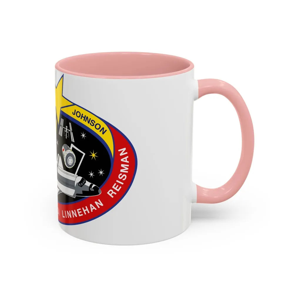 STS 123 (NASA) Accent Coffee Mug-Go Mug Yourself