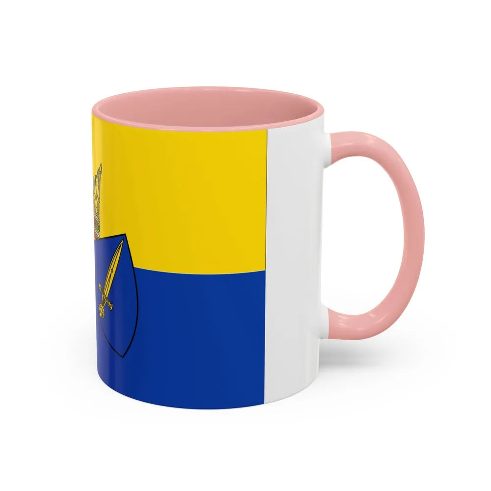 Flag of Essen Germany - Accent Coffee Mug-Go Mug Yourself