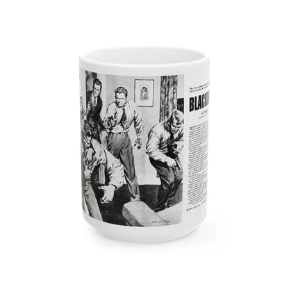 Blackmall (1), Real magazine, January 1953 - White Coffee Mug-15oz-Go Mug Yourself