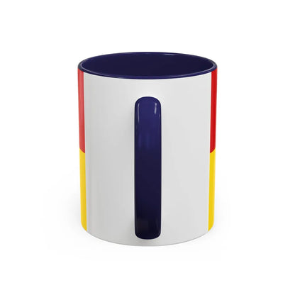 Flag of Hannover Germany - Accent Coffee Mug-Go Mug Yourself