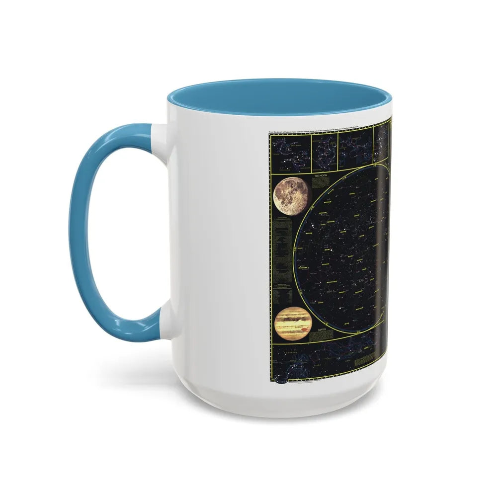 Heavens. The (1970) (Map) Accent Coffee Mug-Go Mug Yourself