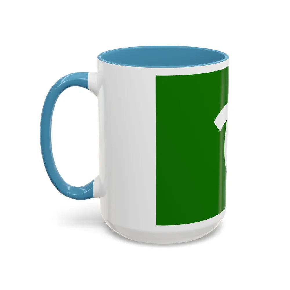 Flag of Kobe Japan - Accent Coffee Mug-Go Mug Yourself