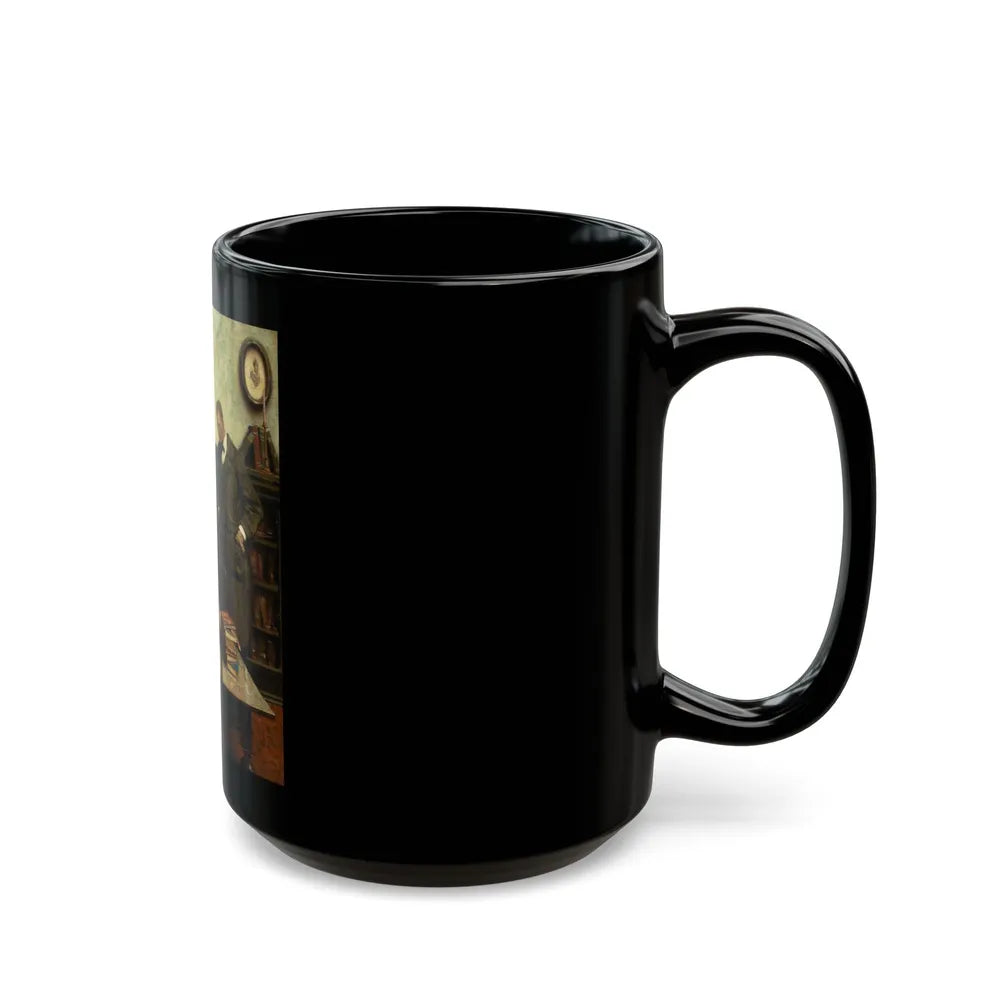 Confrontation - Black Coffee Mug-Go Mug Yourself