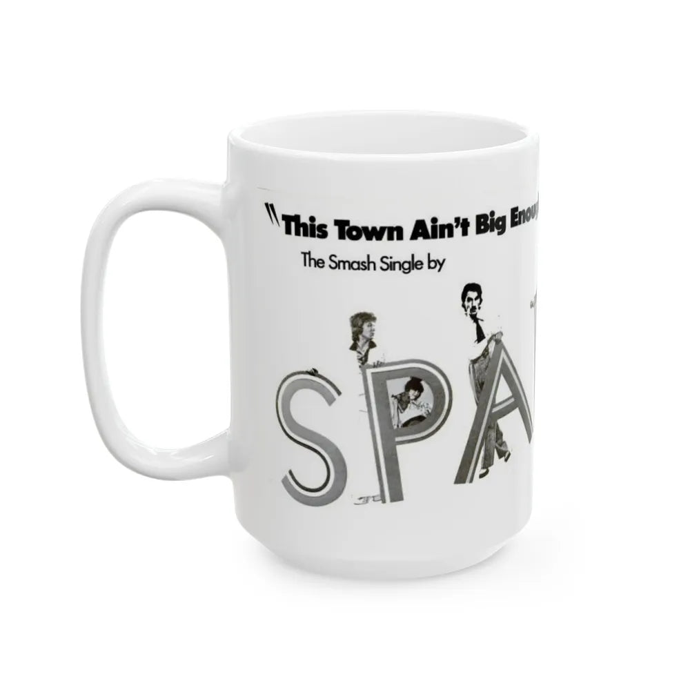 Sparks 1974 II (Music Poster) White Coffee Mug-Go Mug Yourself