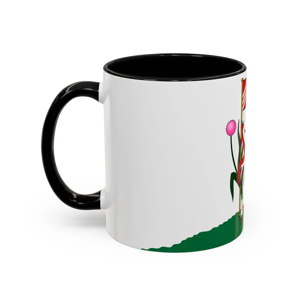 Flag of Cardiff UK - Accent Coffee Mug-Go Mug Yourself