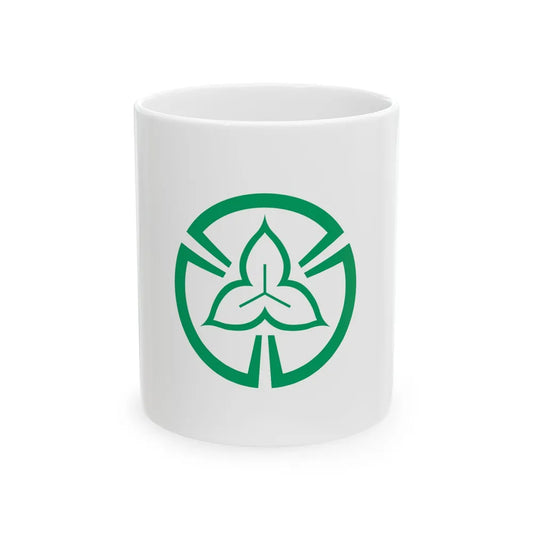 Flag of Tokorozawa Saitama Japan - White Coffee Mug-11oz-Go Mug Yourself