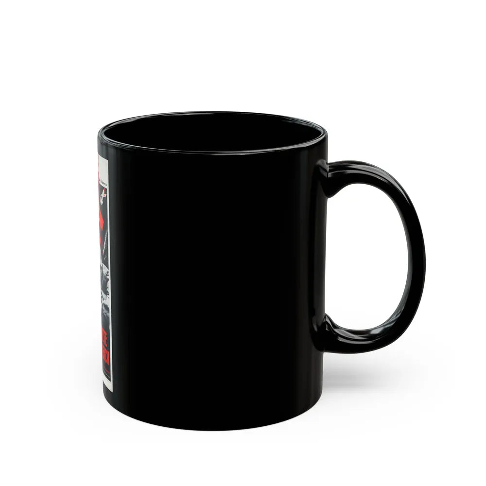 ER GING AN MEINER SEITE 1961 Movie Poster - Black Coffee Mug-Go Mug Yourself