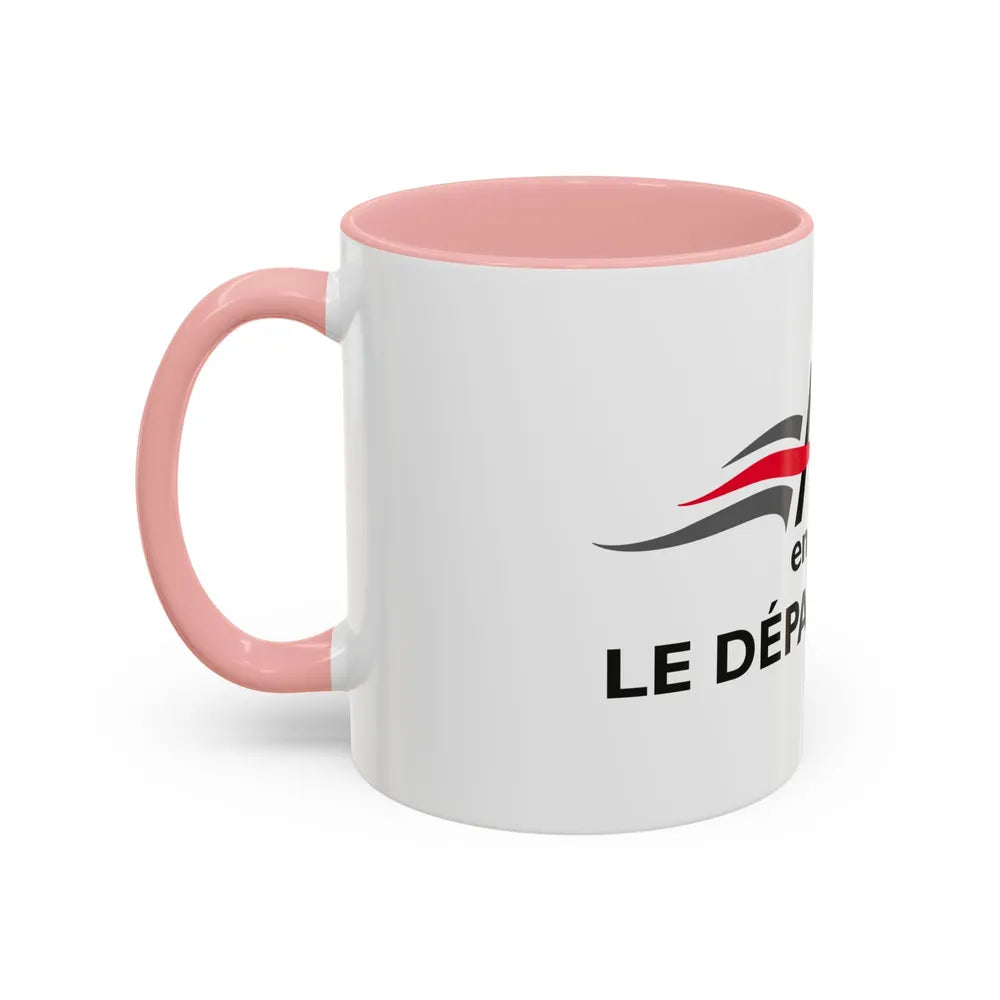 Flag of Aube France - Accent Coffee Mug-Go Mug Yourself