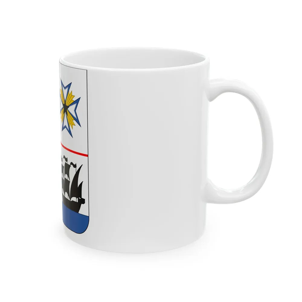 Coat of arms of Benin 2 - White Coffee Mug-Go Mug Yourself