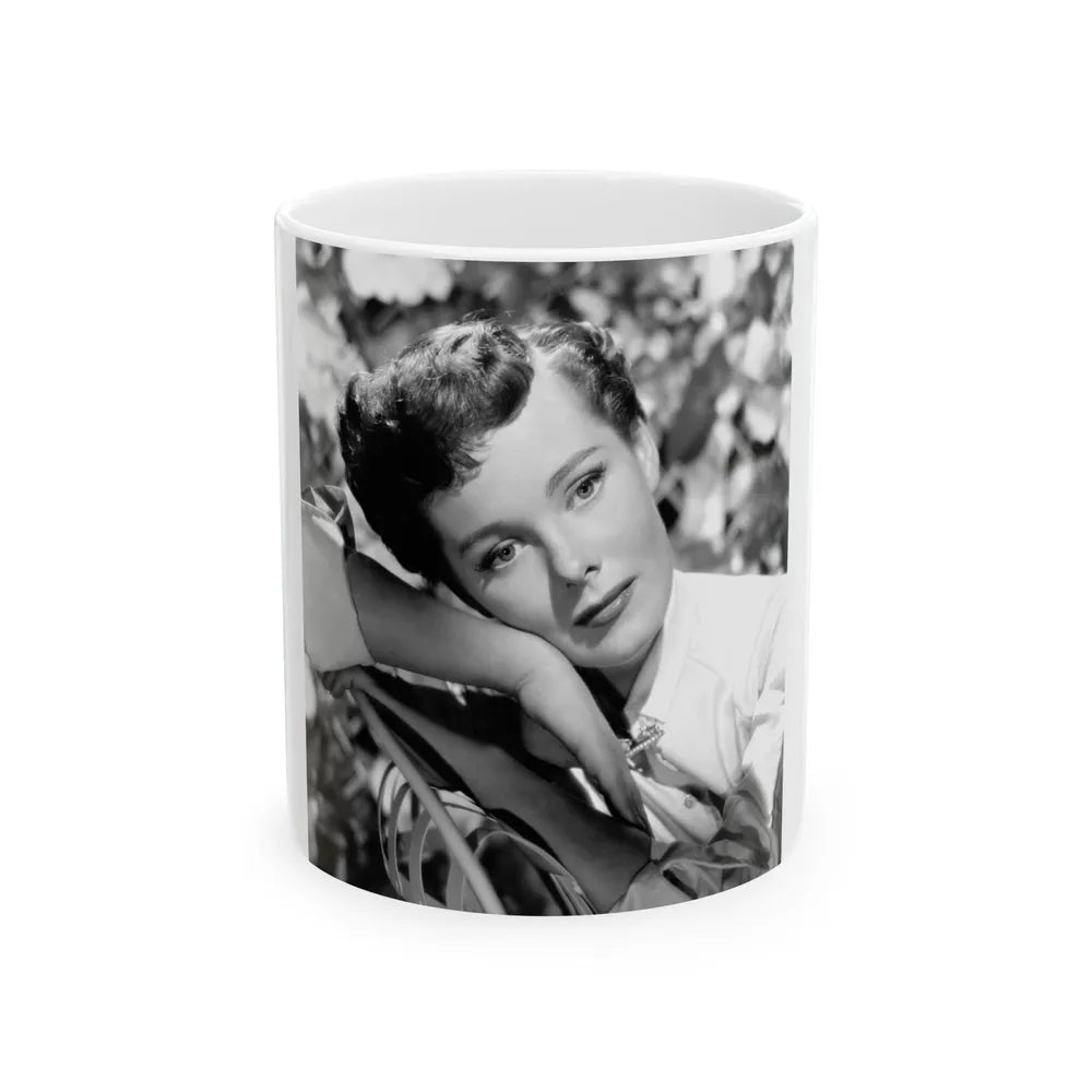 Phyllis Kirk #21 (Vintage Female Icon) White Coffee Mug-11oz-Go Mug Yourself