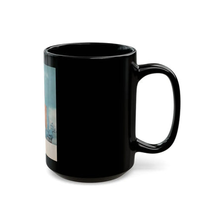 Terry Moore #541 - Magazine Page Photo (Vintage Female Icon) Black Coffee Mug-Go Mug Yourself