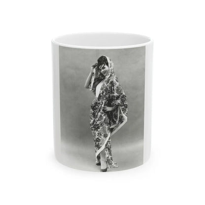 Gila Golan #24 (Vintage Female Icon) White Coffee Mug-11oz-Go Mug Yourself