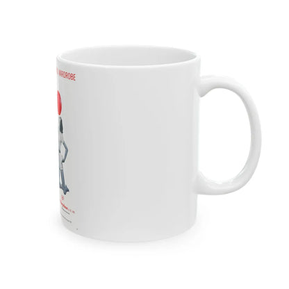 Cole of California ad, 1953 (4) - White Coffee Mug-Go Mug Yourself