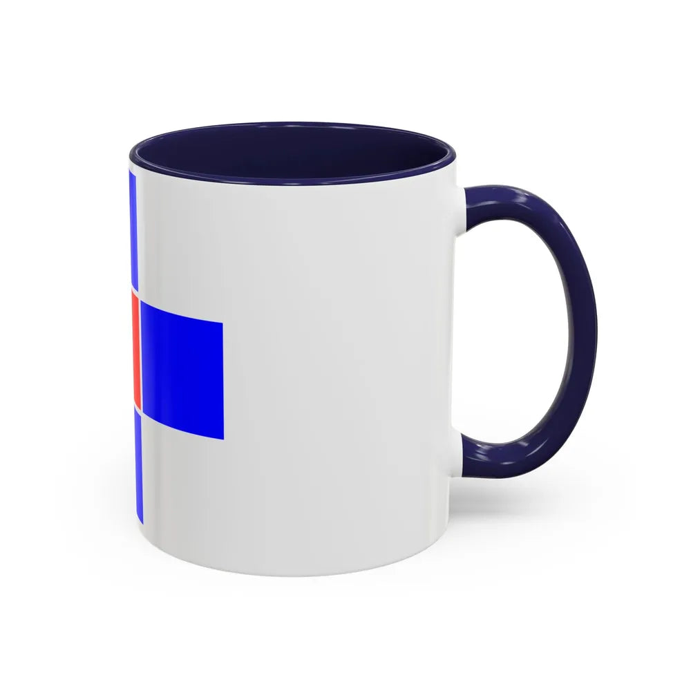 Flag of Attard Malta - Accent Coffee Mug-Go Mug Yourself