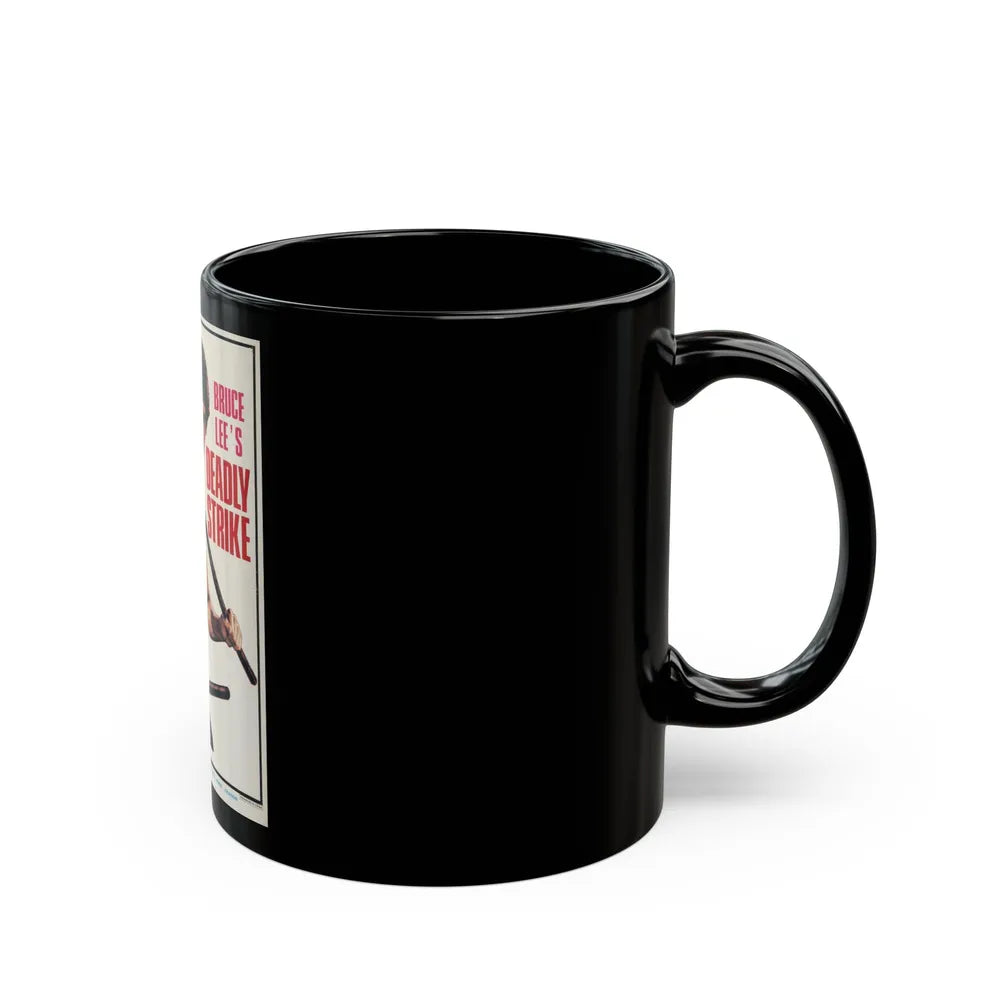 DEADLY STRIKE 1978 Movie Poster - Black Coffee Mug-Go Mug Yourself