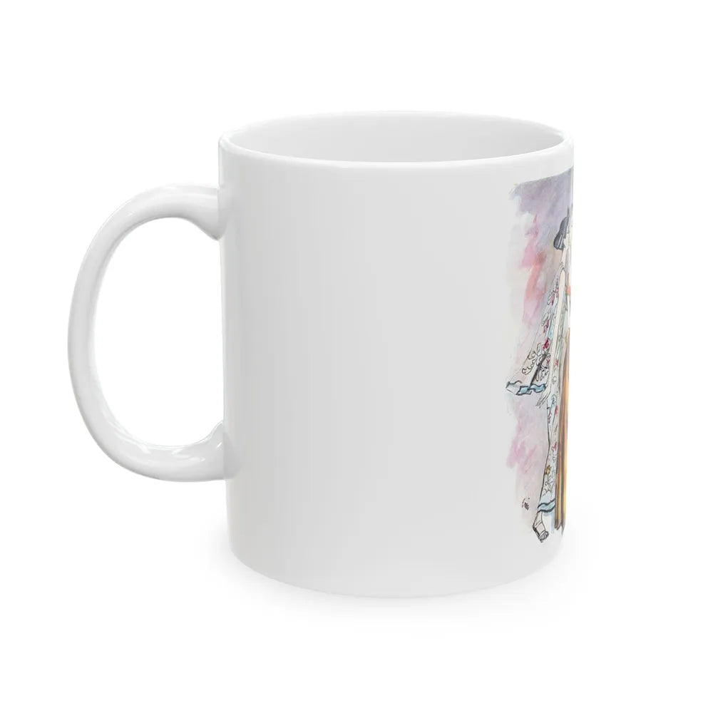 Coty Muse perfume advertisement, 1948 - White Coffee Mug-Go Mug Yourself