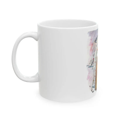 Coty Muse perfume advertisement, 1948 - White Coffee Mug-Go Mug Yourself