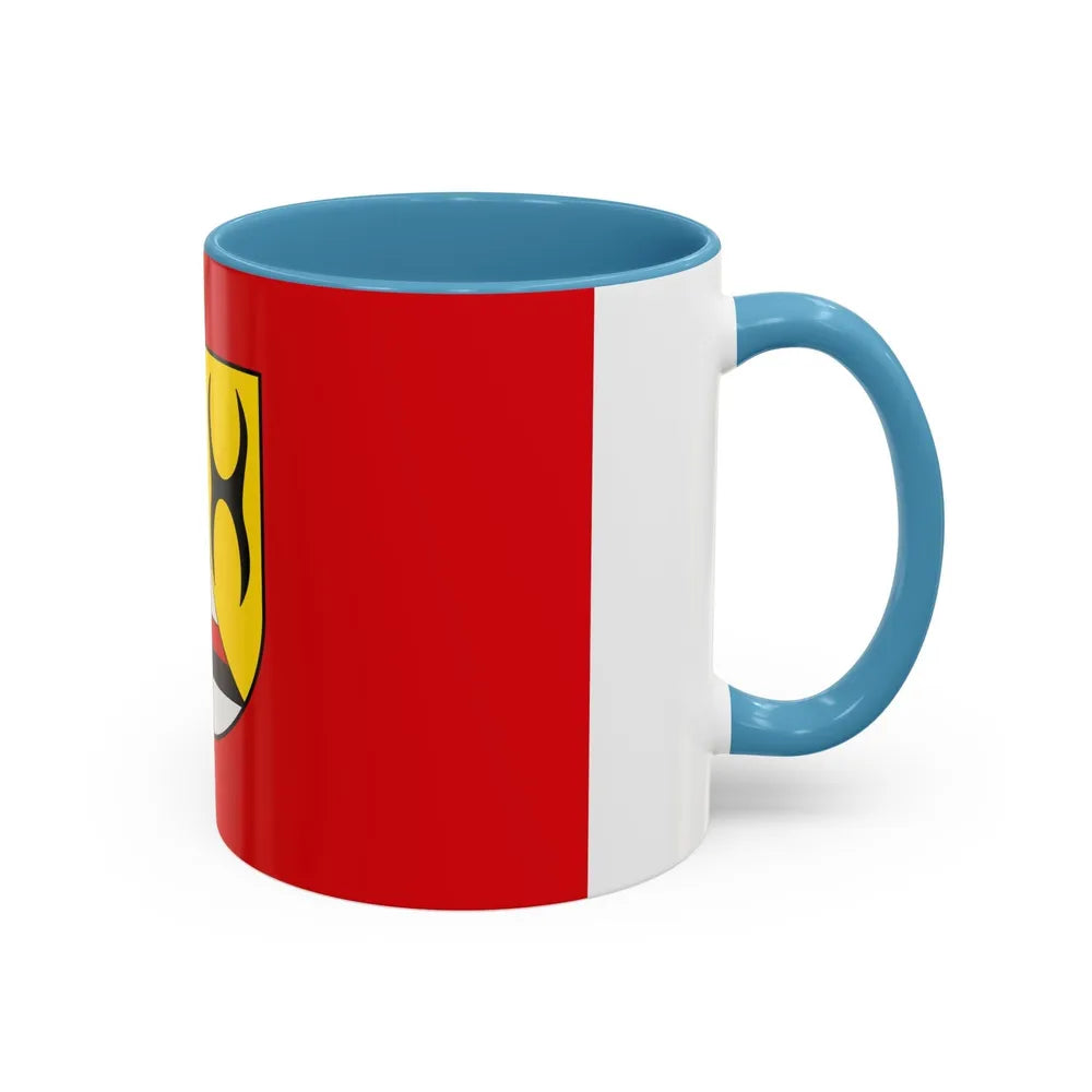 Flag of Altenkirchen Germany - Accent Coffee Mug-Go Mug Yourself