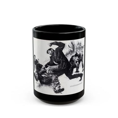 EerieTomb for the Golden Hulk (2), True May 1961 - Black Coffee Mug-15oz-Go Mug Yourself