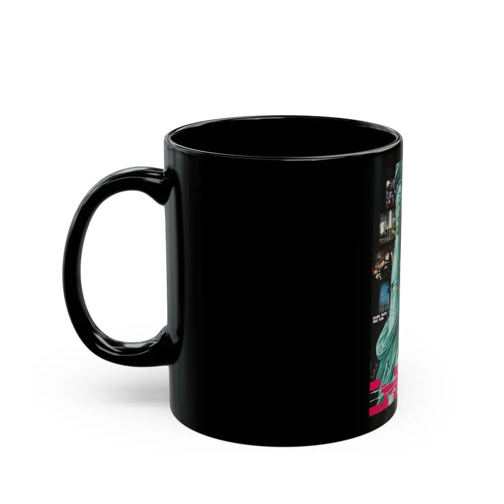 ESCAPE FROM NEW YORK (ASIAN) 1981 Movie Poster - Black Coffee Mug-Go Mug Yourself