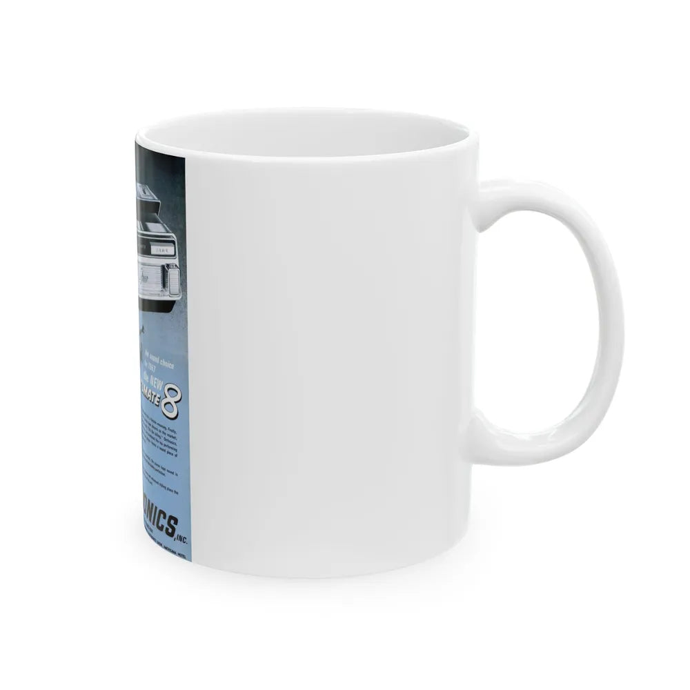 Orrtronics 1967 (Music Poster) White Coffee Mug-Go Mug Yourself