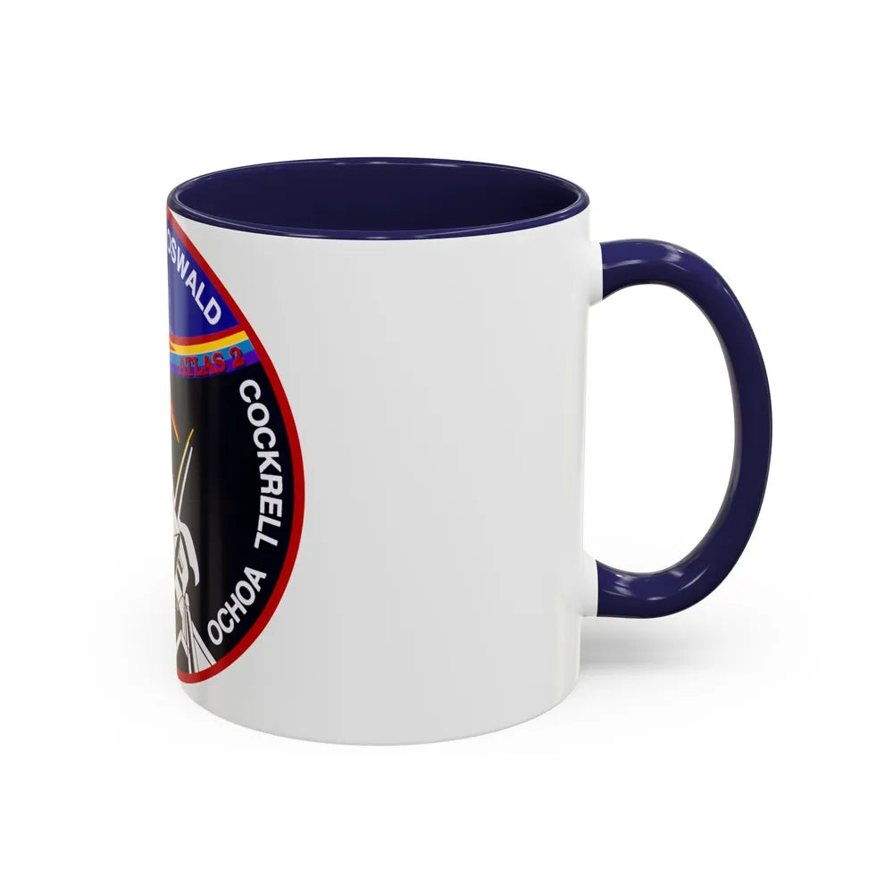 STS 56 (NASA) Accent Coffee Mug-Go Mug Yourself