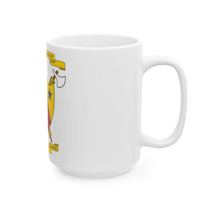 Coat of Arms of Cameroon (1961-1975) - White Coffee Mug-Go Mug Yourself