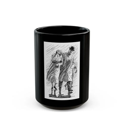 Burberry advertisement, 1937 (3) - Black Coffee Mug-15oz-Go Mug Yourself