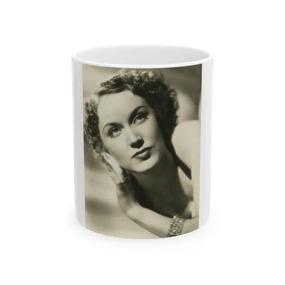 Fay Wray #181 (Vintage Female Icon) White Coffee Mug-11oz-Go Mug Yourself