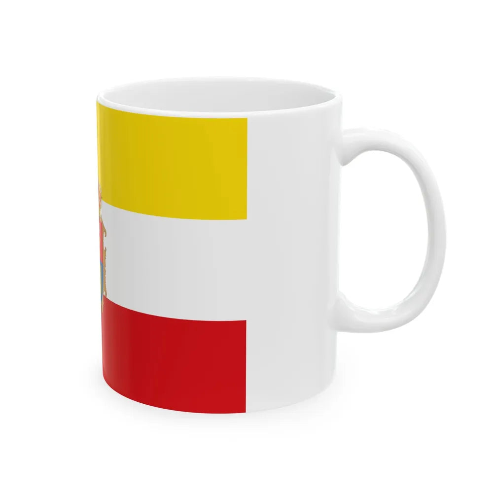 Flag of Cuenca Spain - White Coffee Mug-Go Mug Yourself