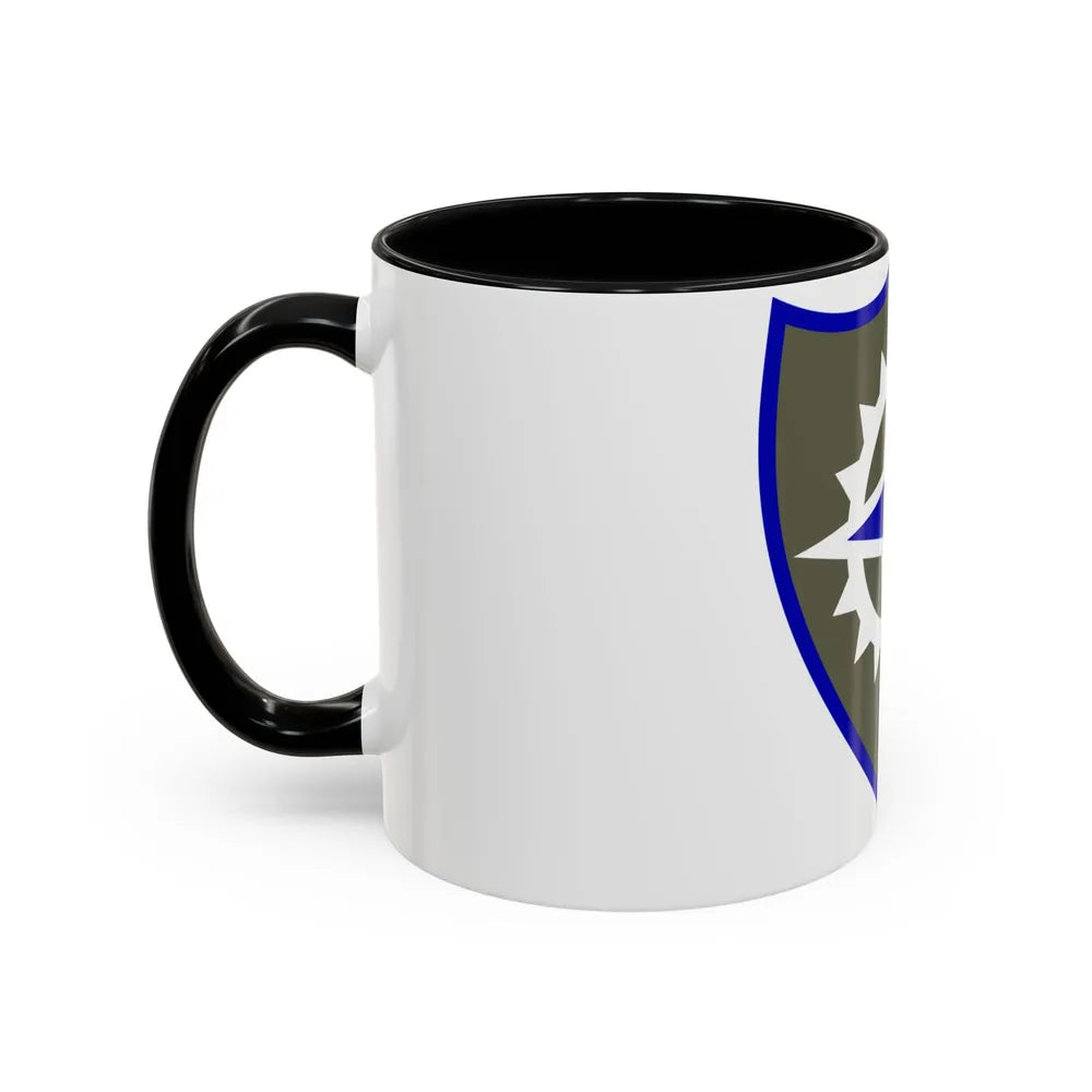 XVI Corps (U.S. Army) Accent Coffee Mug-Go Mug Yourself